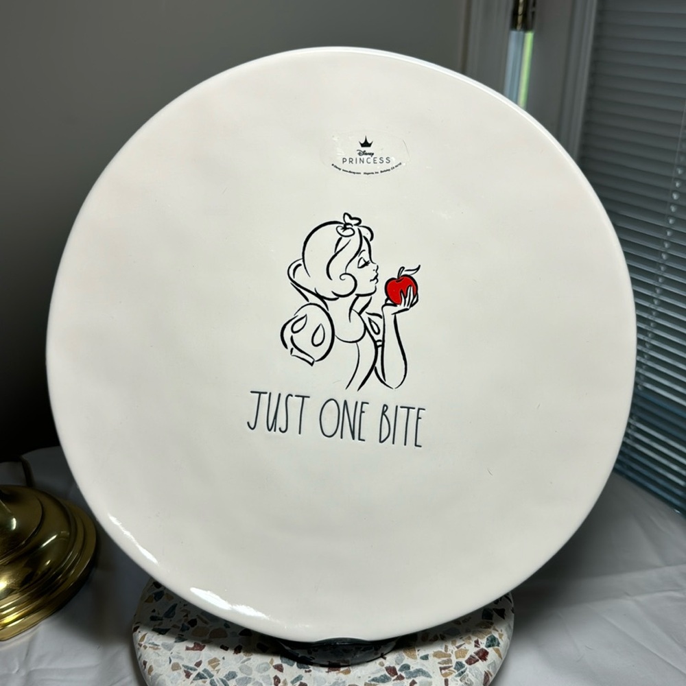 Rae Dunn Just One Bite decorative plate